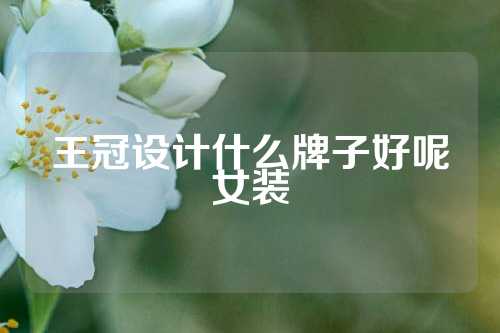 王冠设计什么牌子好呢女装