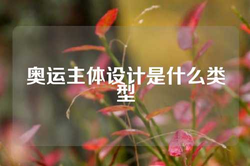 奥运主体设计是什么类型