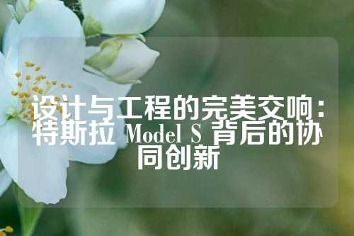 设计与工程的完美交响：特斯拉 Model S 背后的协同创新