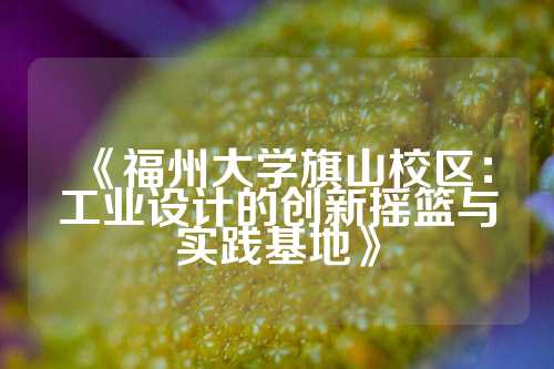 《福州大学旗山校区：工业设计的创新摇篮与实践基地》
