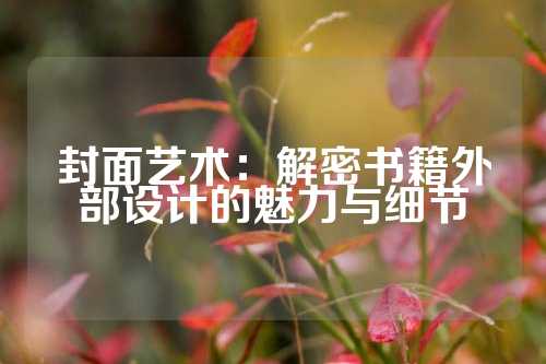 封面艺术：解密书籍外部设计的魅力与细节