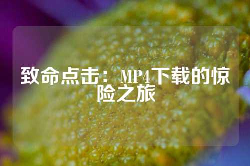 致命点击：MP4下载的惊险之旅