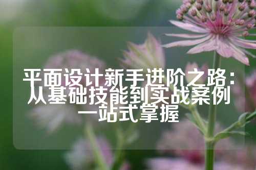 平面设计新手进阶之路:从基础技能到实战案例一站式掌握